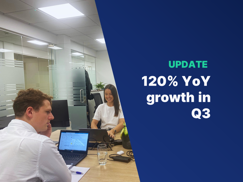 Link to an previous Press Release: 120% YoY growth in Q3