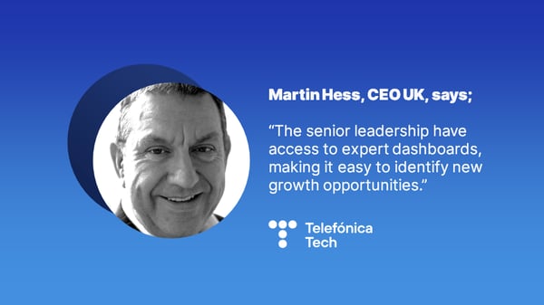 Martin Hess Telefonica Tech shares thoughts on Pulse Quarterly Business Reviews (QBRs) platform