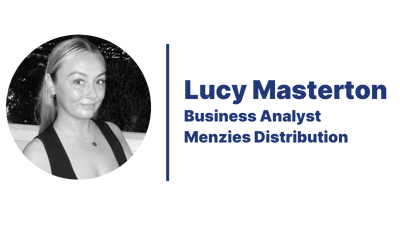Lucy Masterton, Business Analyst, Menzies Distribution