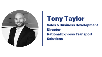 Tony Taylor, Sales & Business Development Director, National Express Transport Solutions